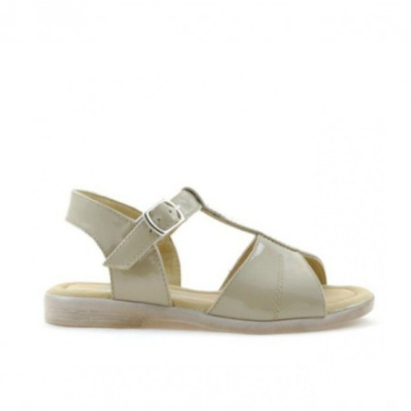 Småbørnssandaler 40c lak beige
