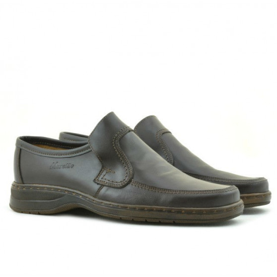 Elegante herresko 969 brun