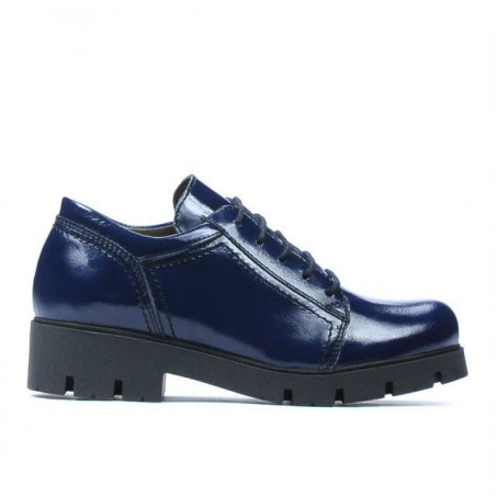 Børnesko 158 lak indigo