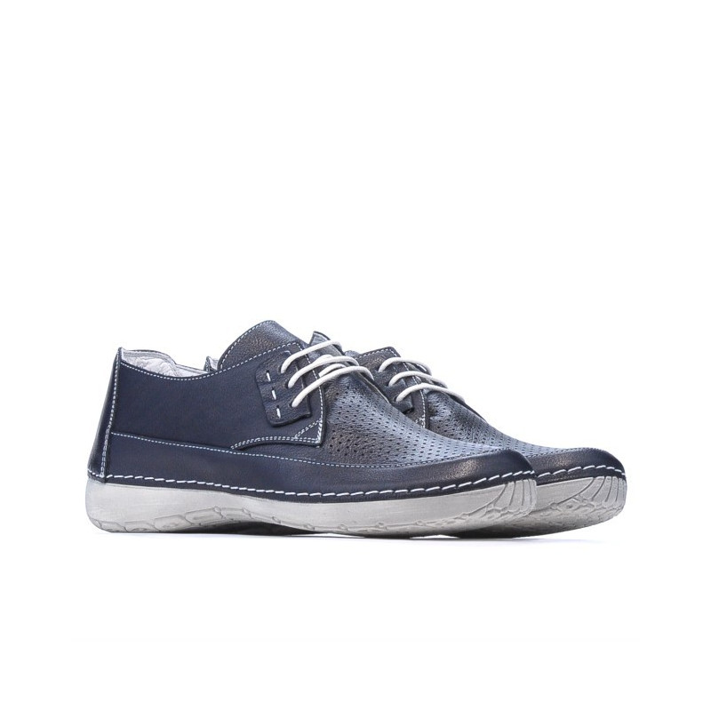 Dame mokkasiner 672 indigo