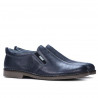 Herresko casual 7200p indigo perforeret
