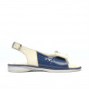 Børnesandaler 58c lak indigo+beige