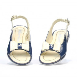 Børnesandaler 58c lak indigo+beige