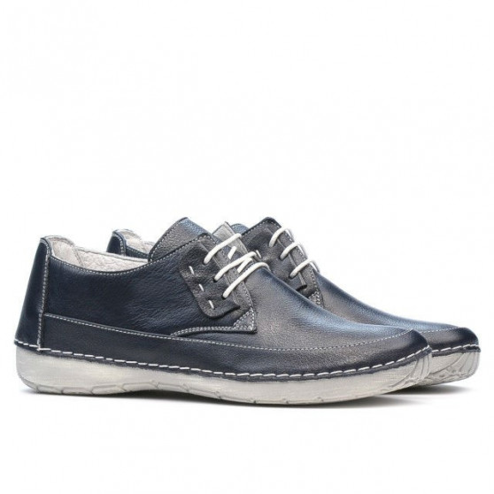 Damesmokkasiner 672s indigo