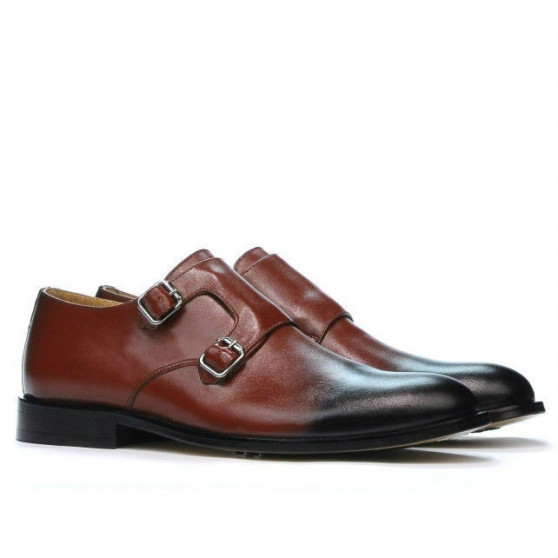 Elegante herresko 840 a brun+sort