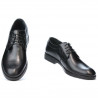 Casual / elegante herresko 847 sort