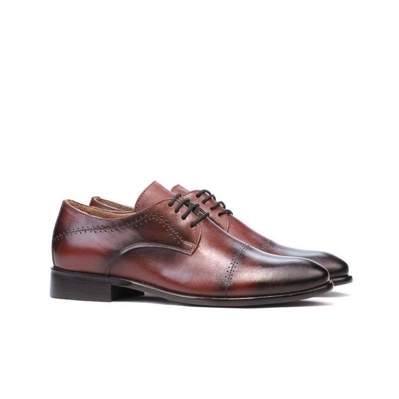 Elegante herresko 822 i cognac