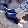 Dame casual sko 683 a indigo