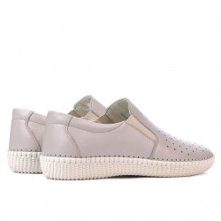 Kvinder/ungdoms mokkasiner 689 beige