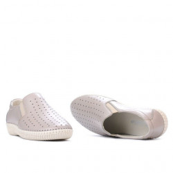 Kvinder/ungdoms mokkasiner 689 beige