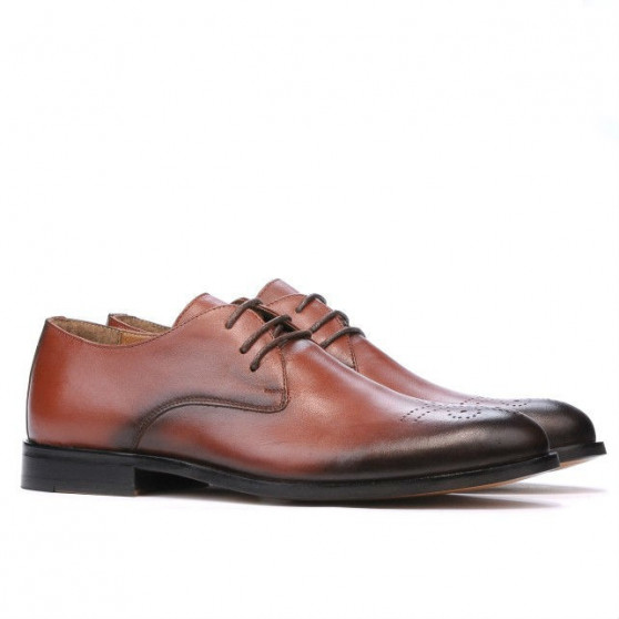 Elegant herresko 878 i cognac