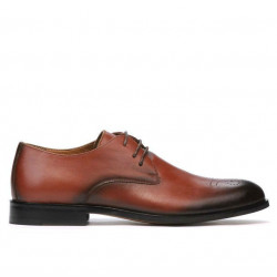 Elegant herresko 878 i cognac