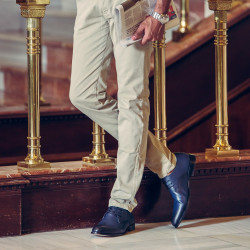 Elegante herresko 878 a indigo