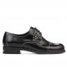 Dame casual sko 696 sort lak
