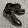 Dame casual sko 696 sort lak