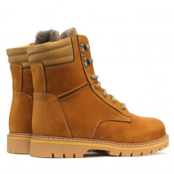 Teenagestøvler 4003 bufo brun