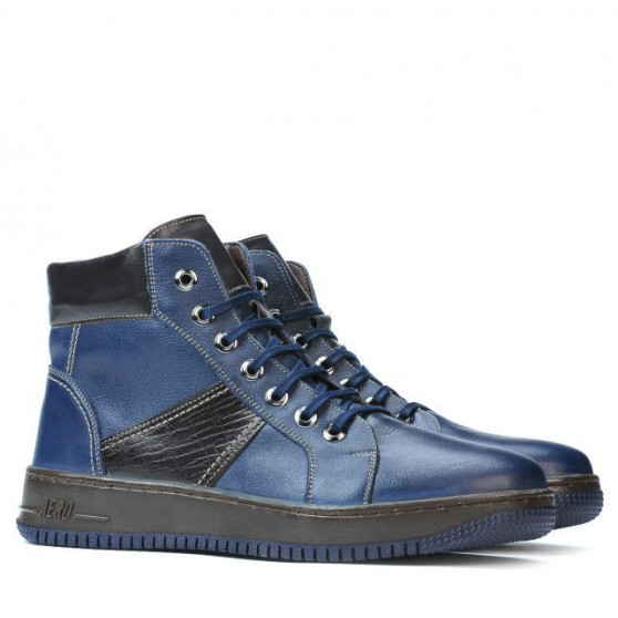 Herrestøvler 4107 indigo+tdm
