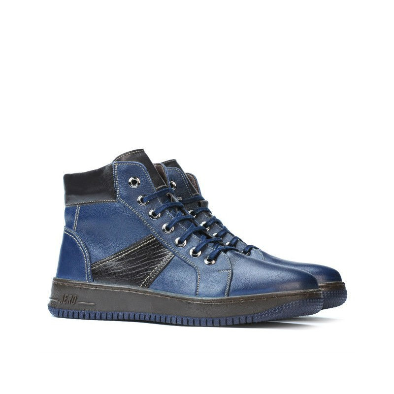 Herrestøvler 4107 indigo+tdm
