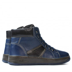 Herrestøvler 4107 indigo+tdm