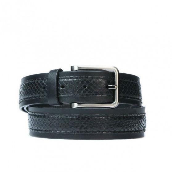 Herrebælte 18b sort+sort slange