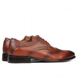 Casual / elegante herresko 874 i cognac