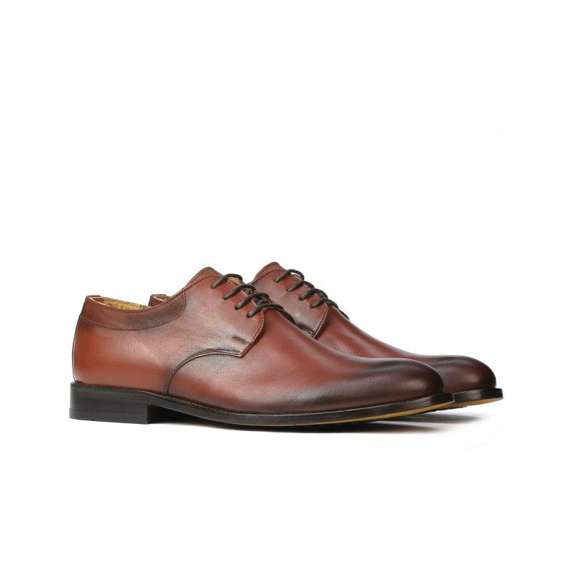 Elegante herresko 839 a cognac