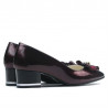 Elegante damesko 1270 lakse bordeaux