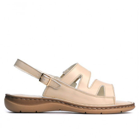 Damesandaler 5044 beige