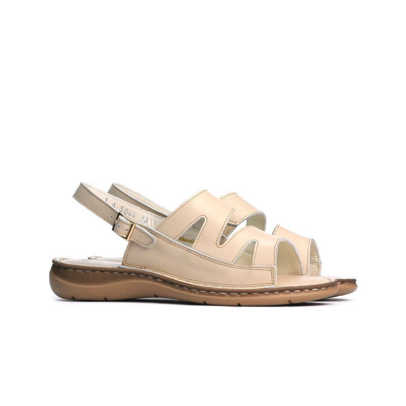 Damesandaler 5044 beige