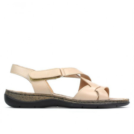 Damesandaler 5047 beige