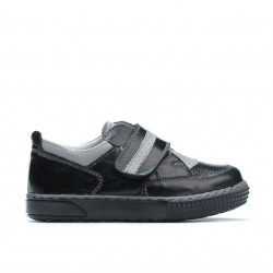 Småbørns sko 64c sort kombineret