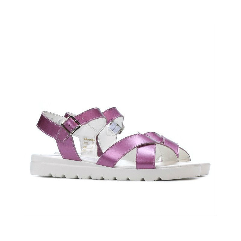 Damesandaler 5049 perlemorsrosa