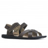 Herresandaler 345 kaffe