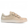 Herresportssko 893sc beige velcro