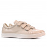 Herresportssko 893sc beige velcro