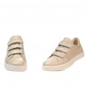 Herresportssko 893sc beige velcro