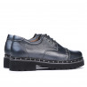 Dame casual sko 6009 antracit perlemor