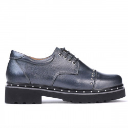 Dame casual sko 6009 antracit perlemor