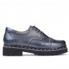 Dame casual sko 6009 antracit perlemor