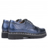 Dame casual sko 6009 indigo perlemor