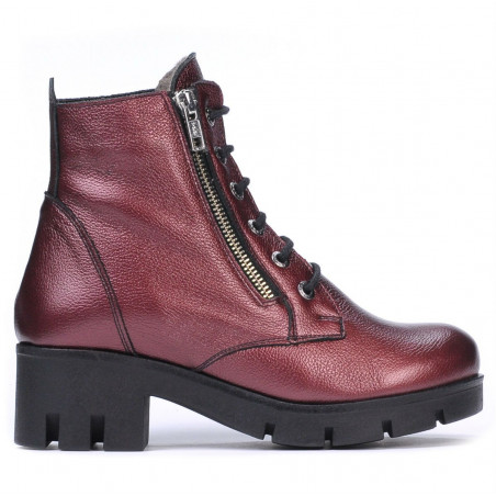Dame støvler 3307 bordeaux perlemor
