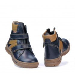 Børnestøvler 3015 indigo kombineret