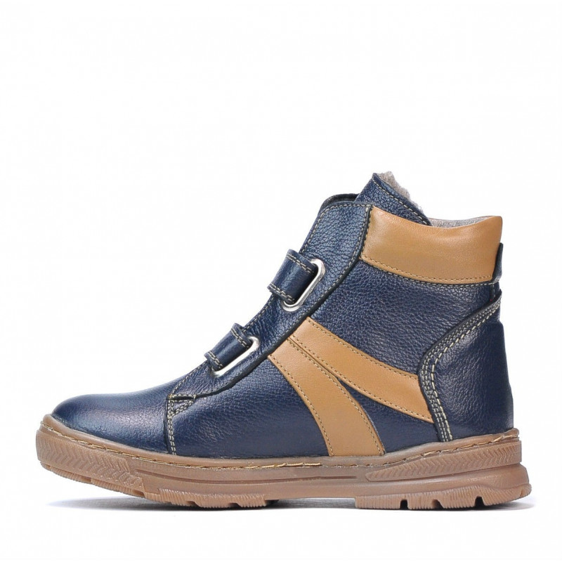 Børnestøvler 3015 indigo kombineret