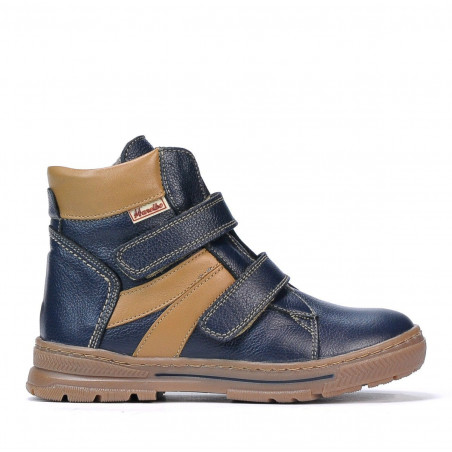 Børnestøvler 3015 indigo kombineret