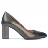 Elegante damesko 1273 perlemorbrun