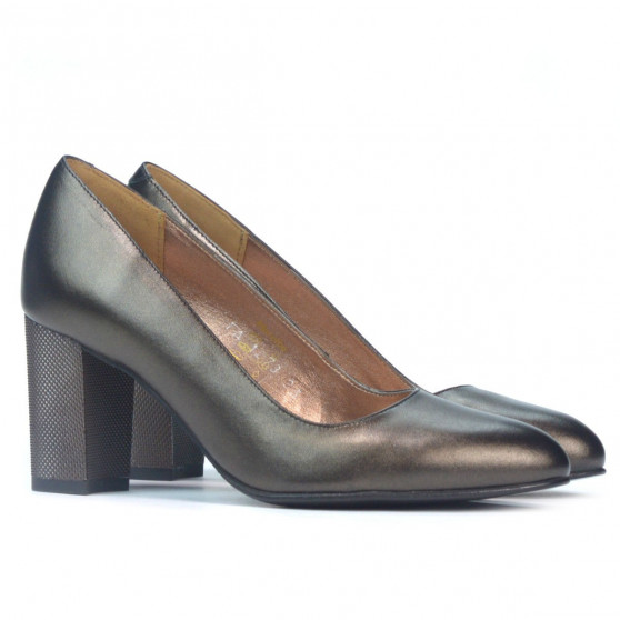 Elegante damesko 1273 perlemorbrun