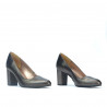 Elegante damesko 1273 perlemorbrun