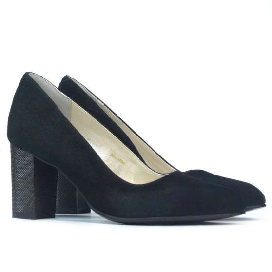 Elegante damesko 1273 sort antilop