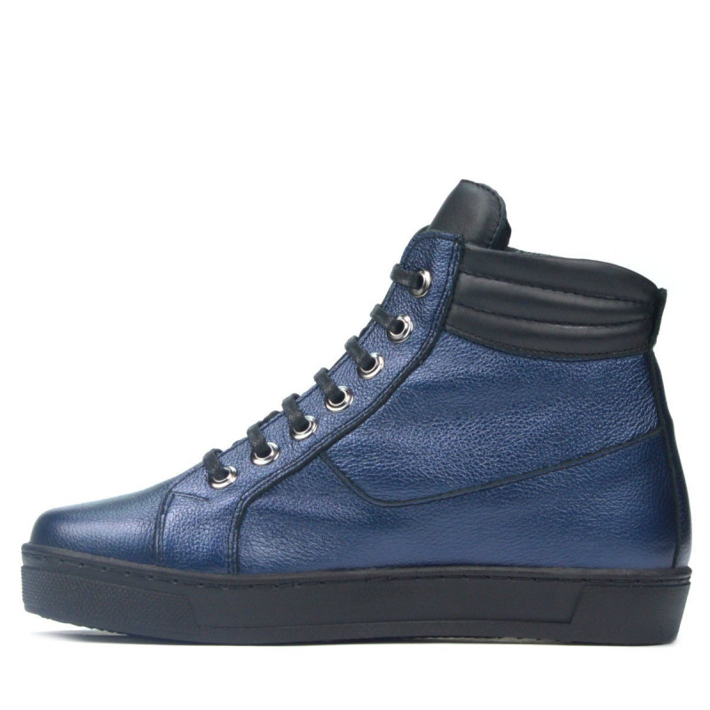Støvler 3339 indigo perlemor