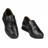 Damesport/casual sko 6005 sort kombineret